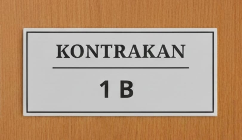 Kontrakan Blok H 1 B